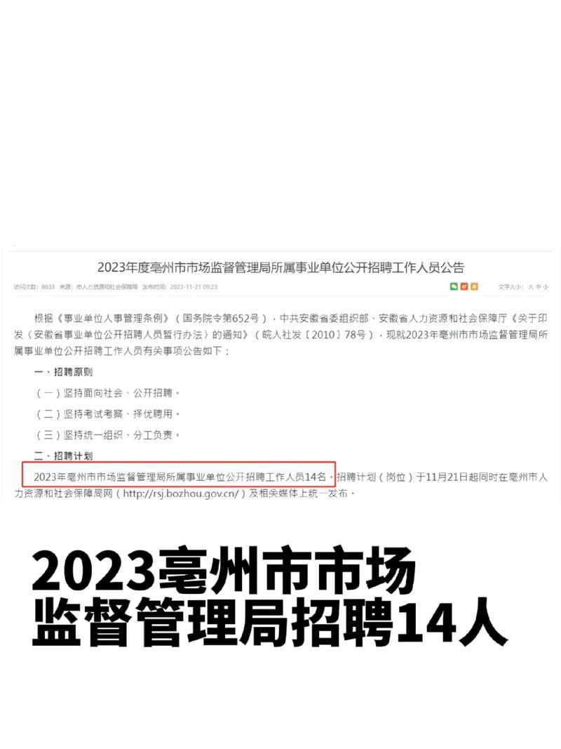 黄州区市场监督管理局最新招聘概览